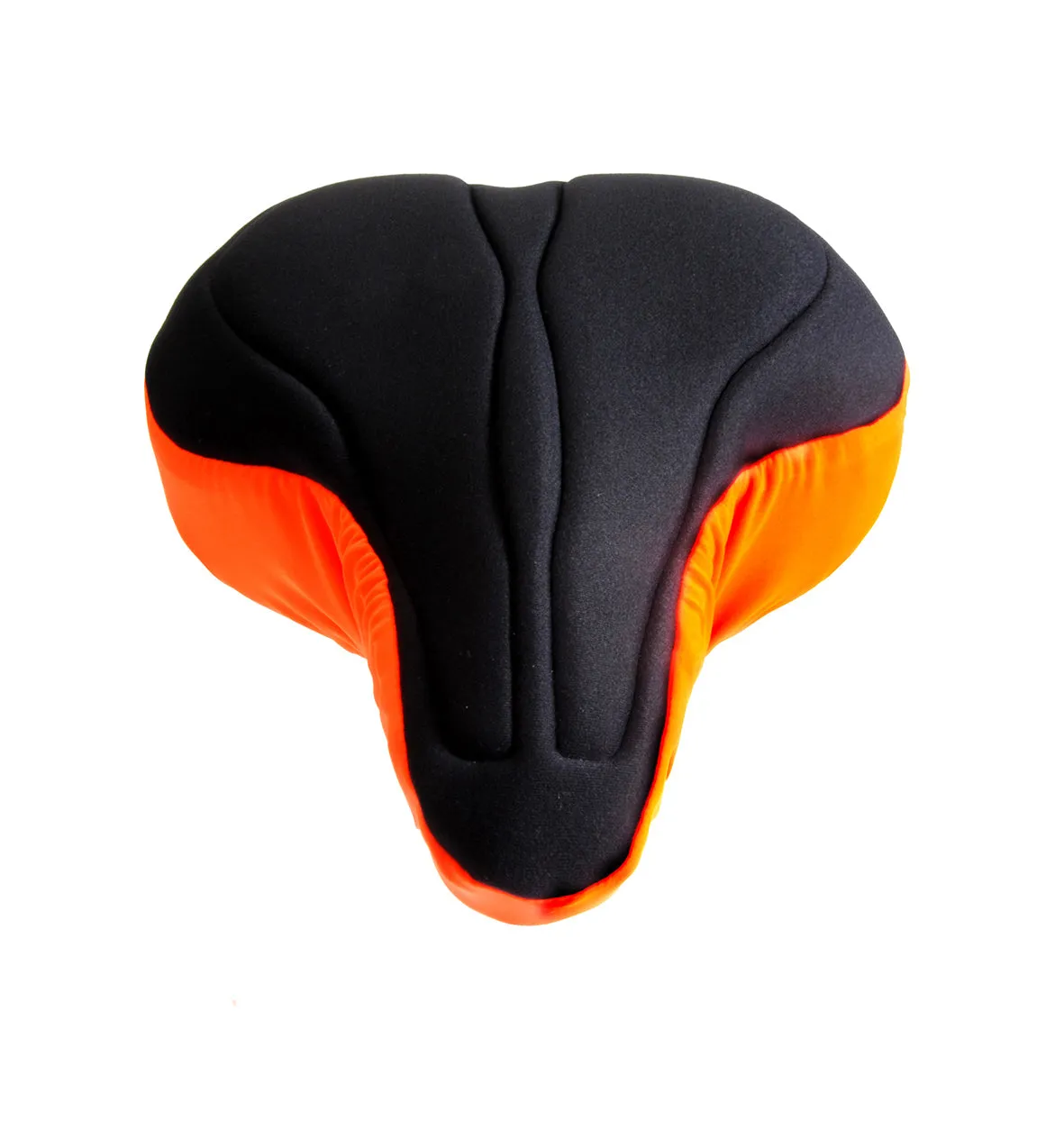 Padded Wide Seat Cover | Black & Orange (Men)