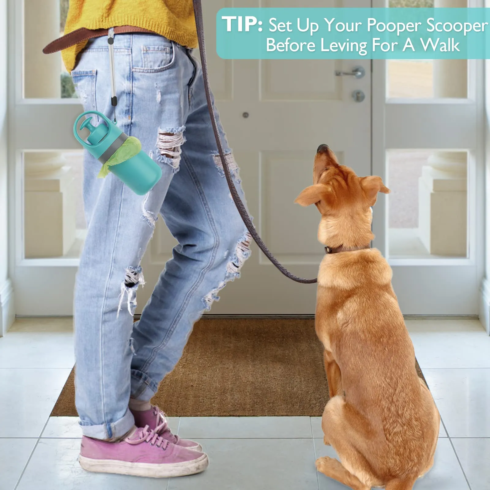 Portable Dog Poop Scooper