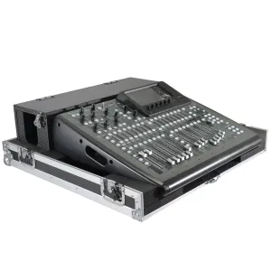 ProX XS-BX32CDHW Fits Behringer X32 Compact Mixer Case with Doghouse and Wheels