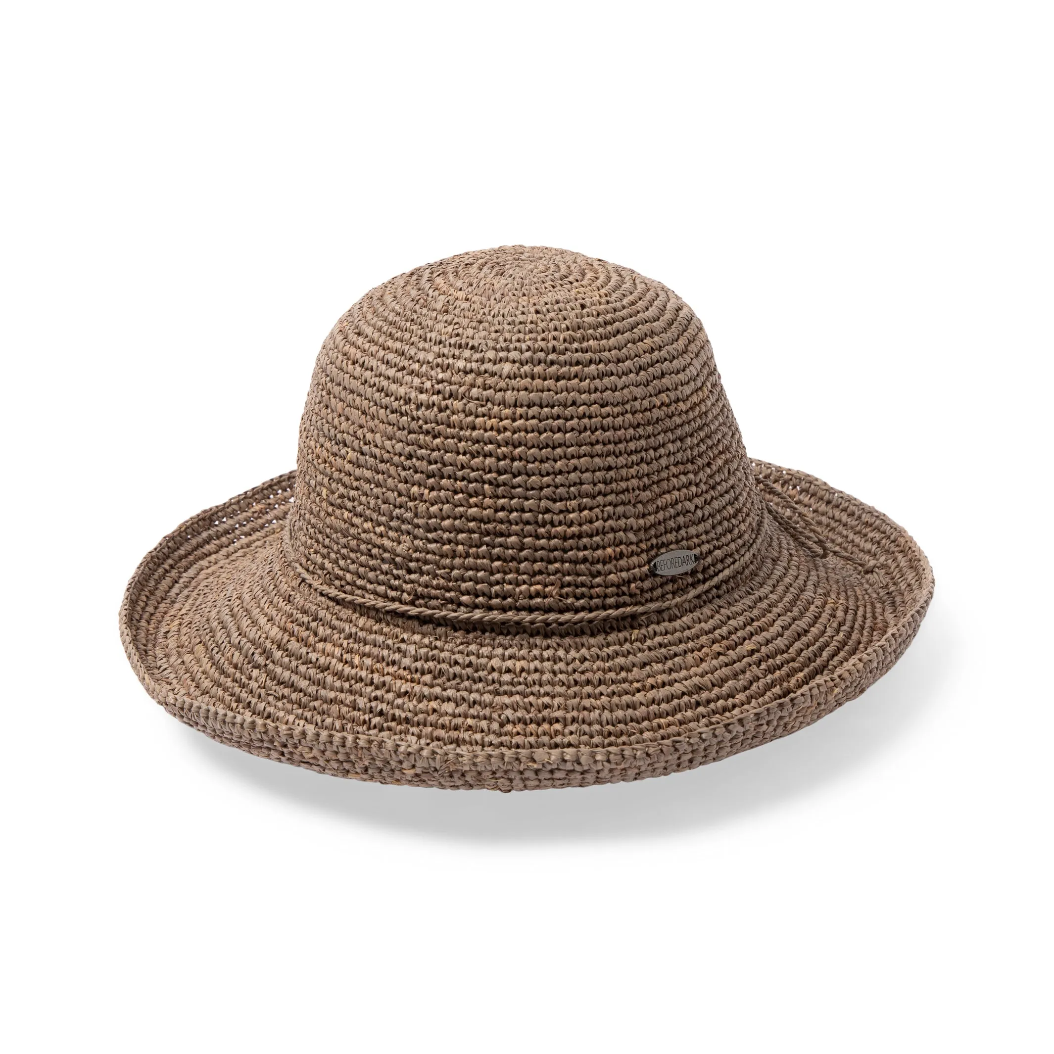 Rigon Forever Summer Stylish Breton Hat - Mushroom