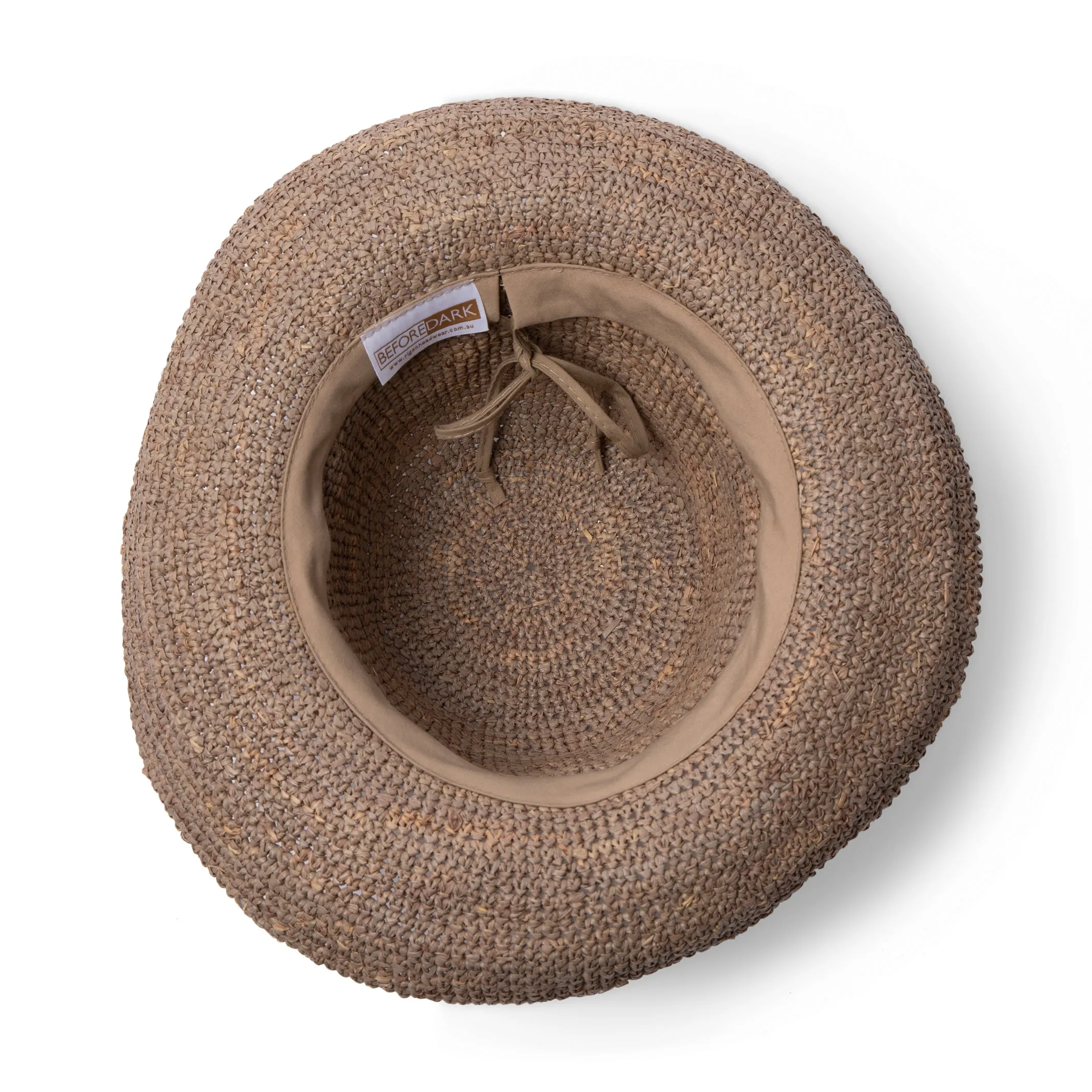 Rigon Forever Summer Stylish Breton Hat - Mushroom