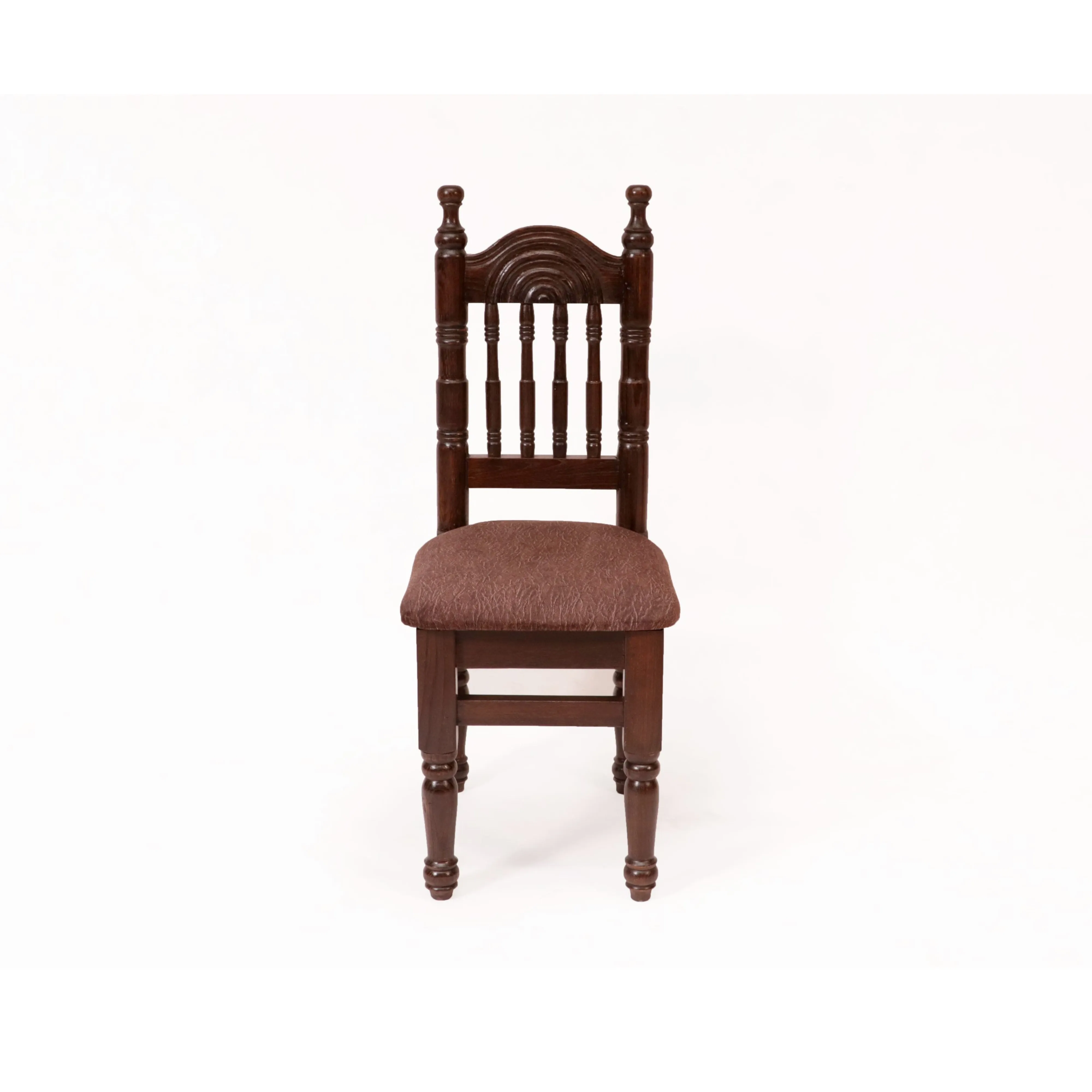 (Set of 2) Pillared Back Chair