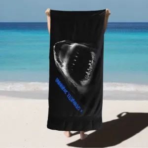 Shark Open Water Microfiber Swimming towel