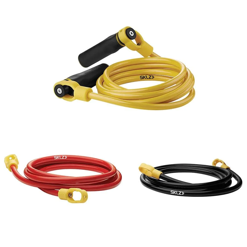 SKLZ Weighted Jump Rope Bundle 1 (1 Set, 1.5 lb, and 2 lb)