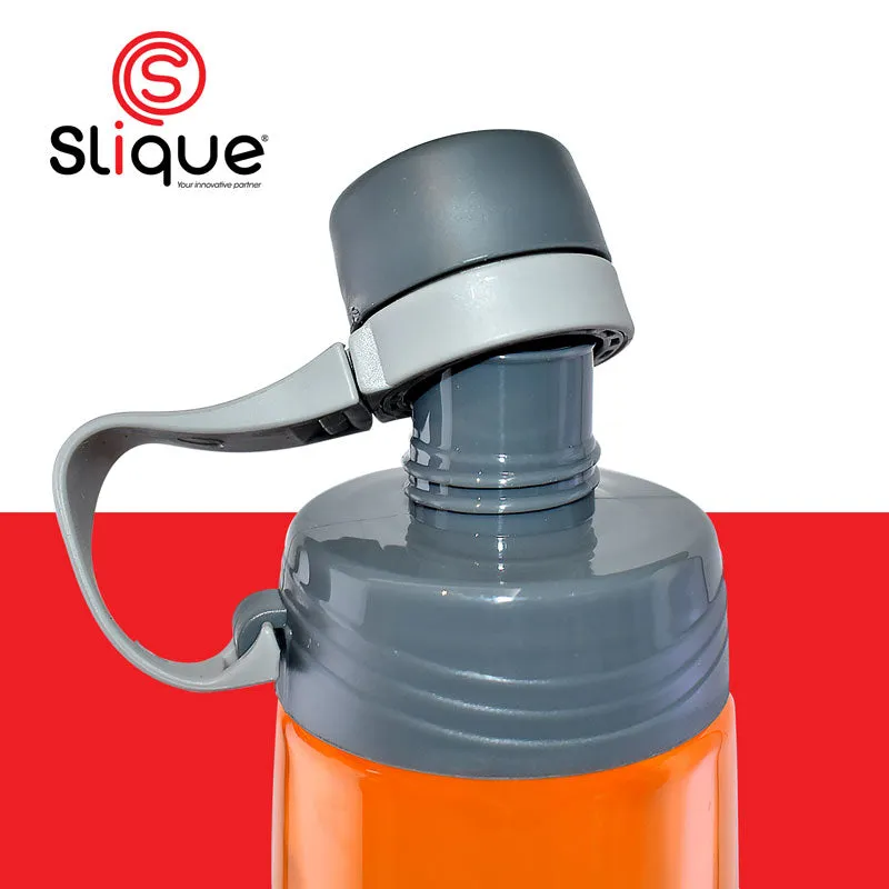 SLIQUE PP Sports Water Bottle BPA Free Set of 3 650ml