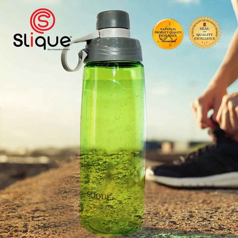 SLIQUE PP Sports Water Bottle BPA Free Set of 3 650ml