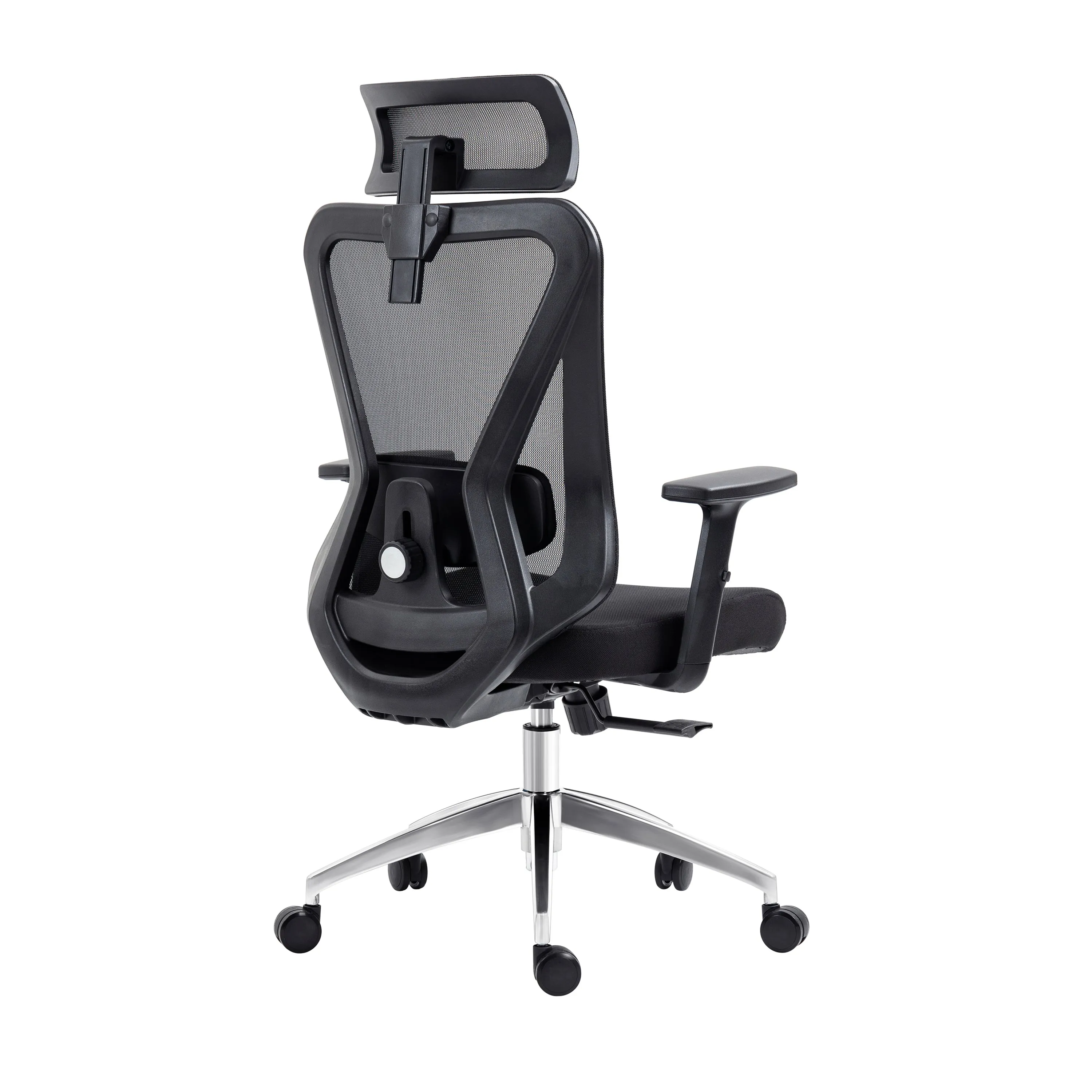 Truly Ergonomic Mesh Office Chair with Headrest & Lumbar Support