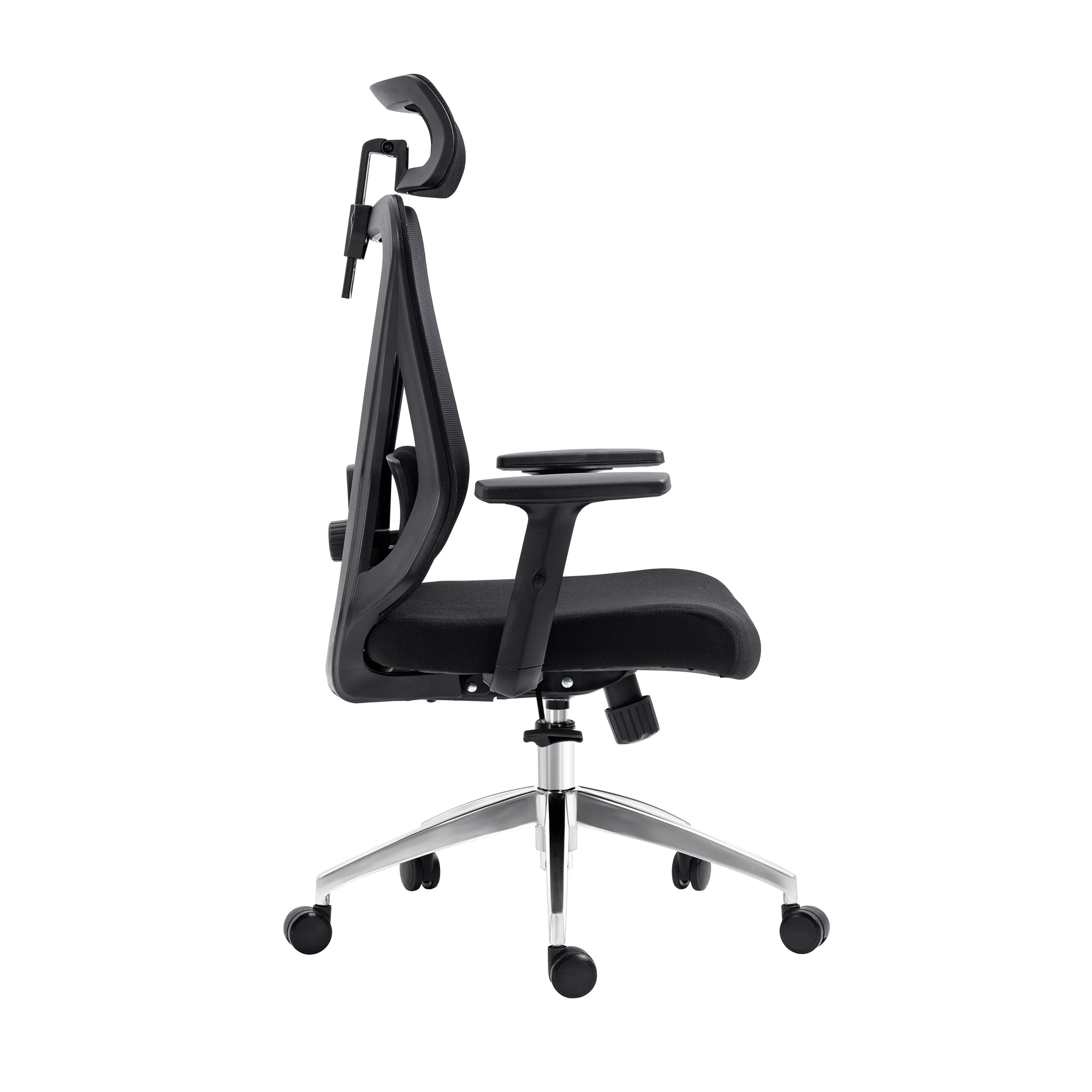 Truly Ergonomic Mesh Office Chair with Headrest & Lumbar Support