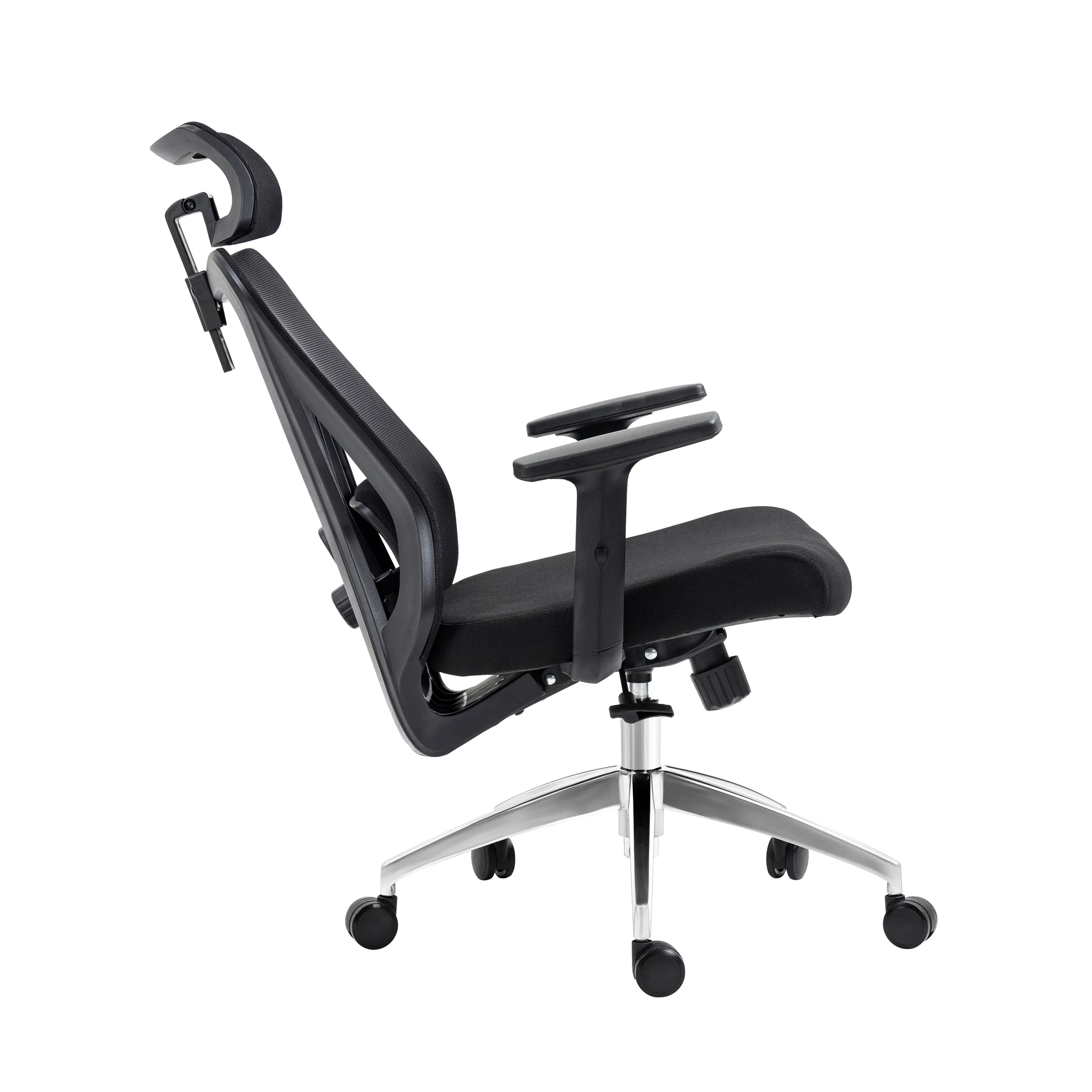 Truly Ergonomic Mesh Office Chair with Headrest & Lumbar Support