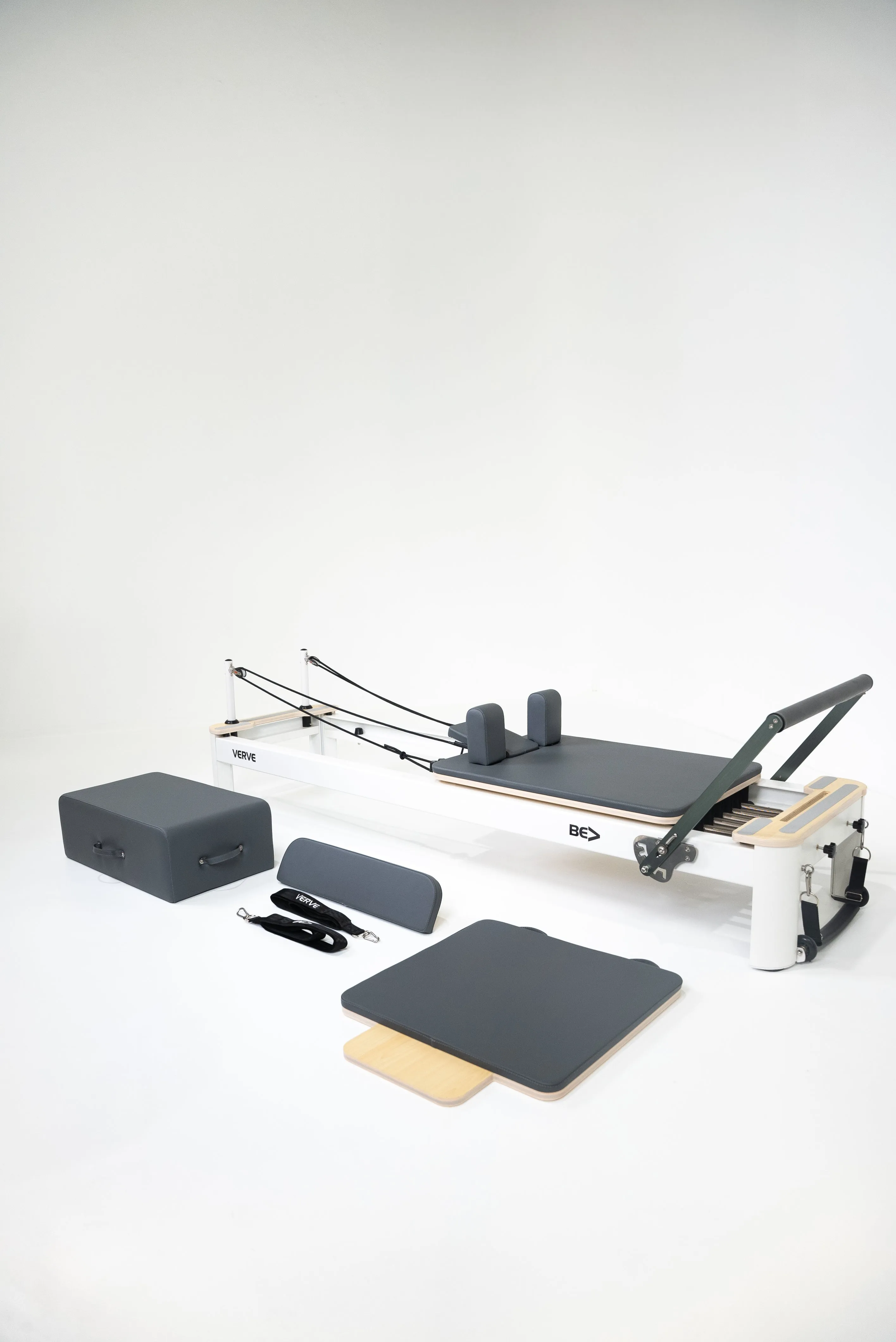 VERVE Flow Pilates Reformer - White