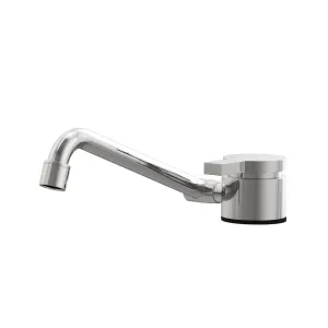 Welba Caravan Kitchen Mixer Tap Fold Down Foldable Motorhome Faucet Swivel WELS